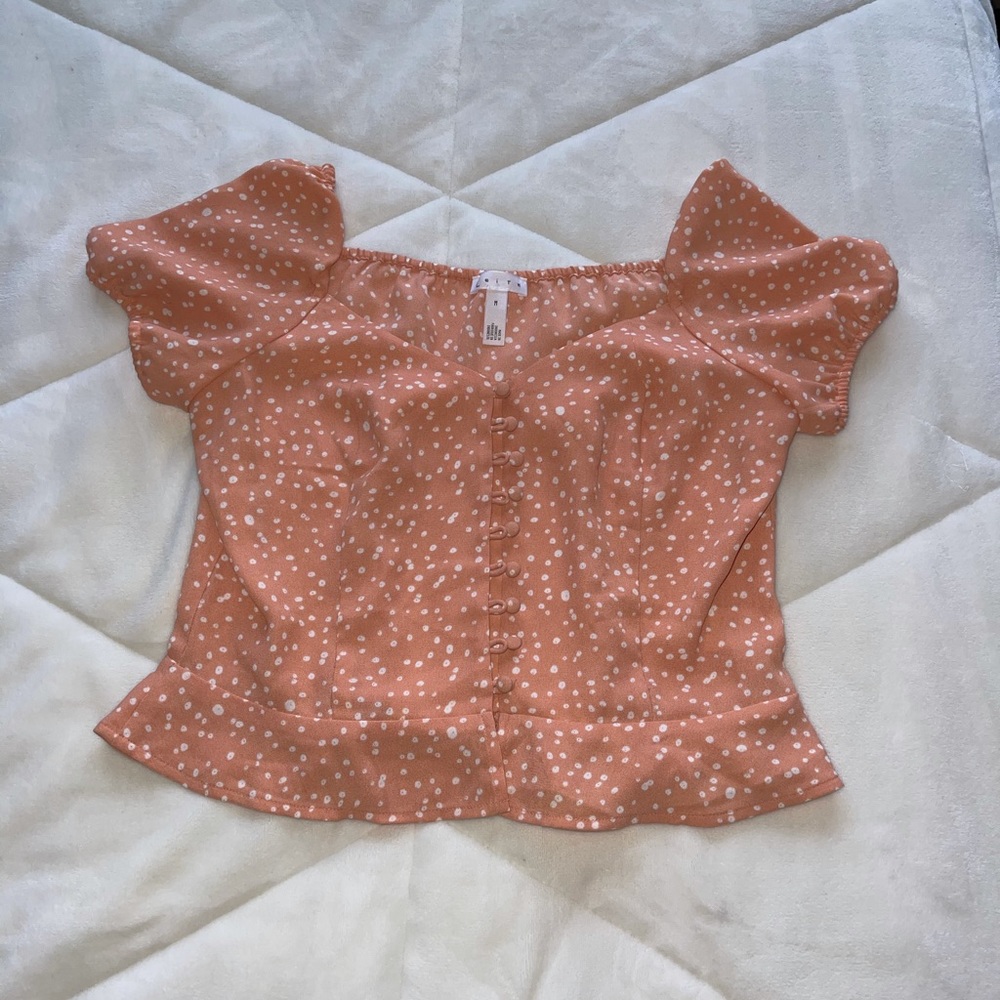 Leith Peplum Blouse